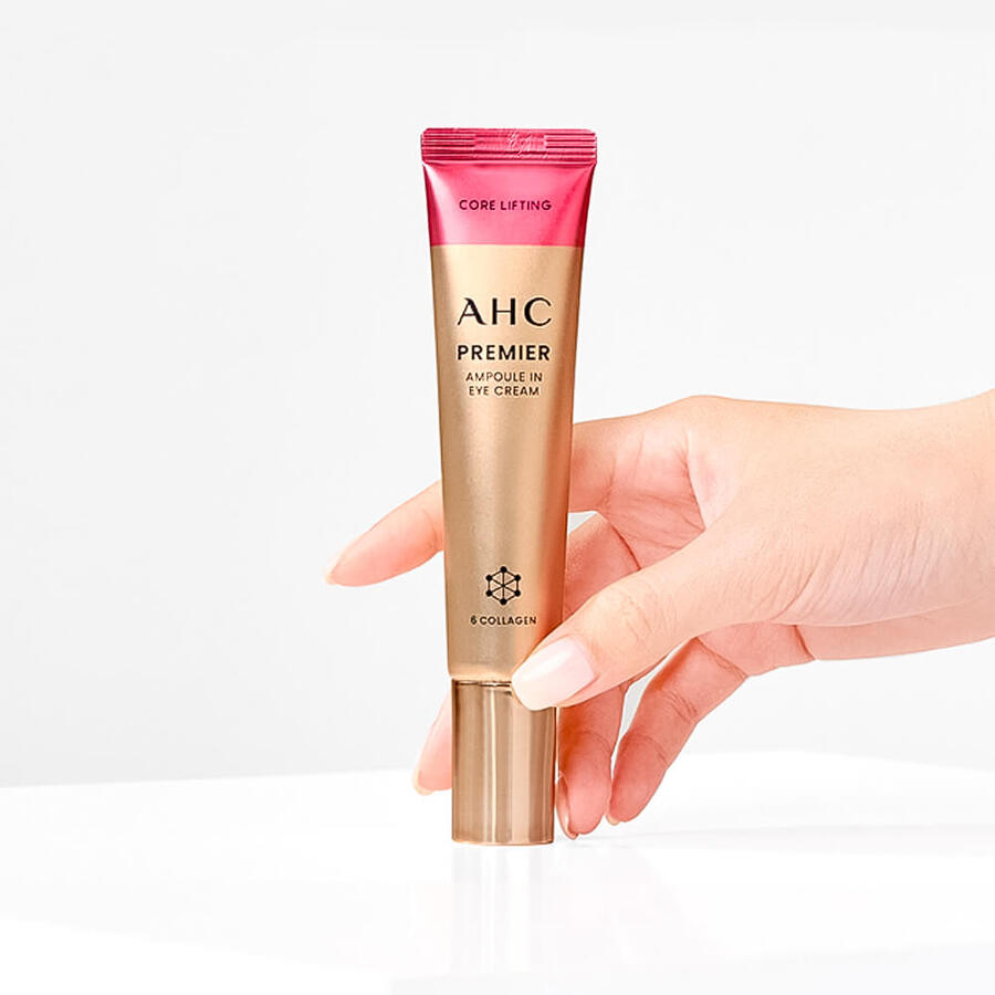 AHC Premier Ampoule In Eye Cream, 12мл AHC Крем для кожи вокруг глаз ампульный, Питательный, антивозрастной крем на основе розы