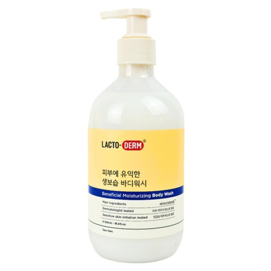 CKD Lactoderm Beneficial Moisturizing Body Wash, 500мл CKD Гель очищающий для лица и тела