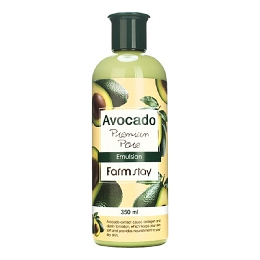 FARMSTAY Avocado Premium Pore Emulsion, 350мл FarmStay Эмульсия антивозрастная с экстрактом авокадо