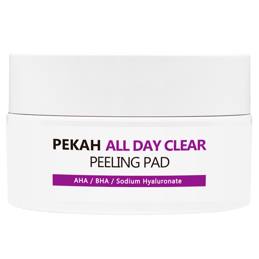 PEKAH All Day Clear, 65мл. Пилинг-пэды для лица с АНА и ВНА кислотами