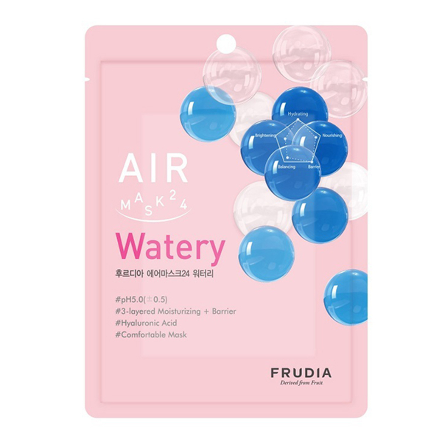 FRUDIA Air Mask 24 Watery, 25мл. Frudia Маска для лица тканевая глубокоувлажняющая