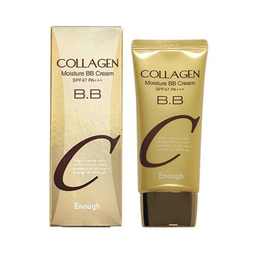ENOUGH Collagen Moisture BB Cream SPF47 PA+++, 50гр. ББ-крем для лица увлажняющий с коллагеном