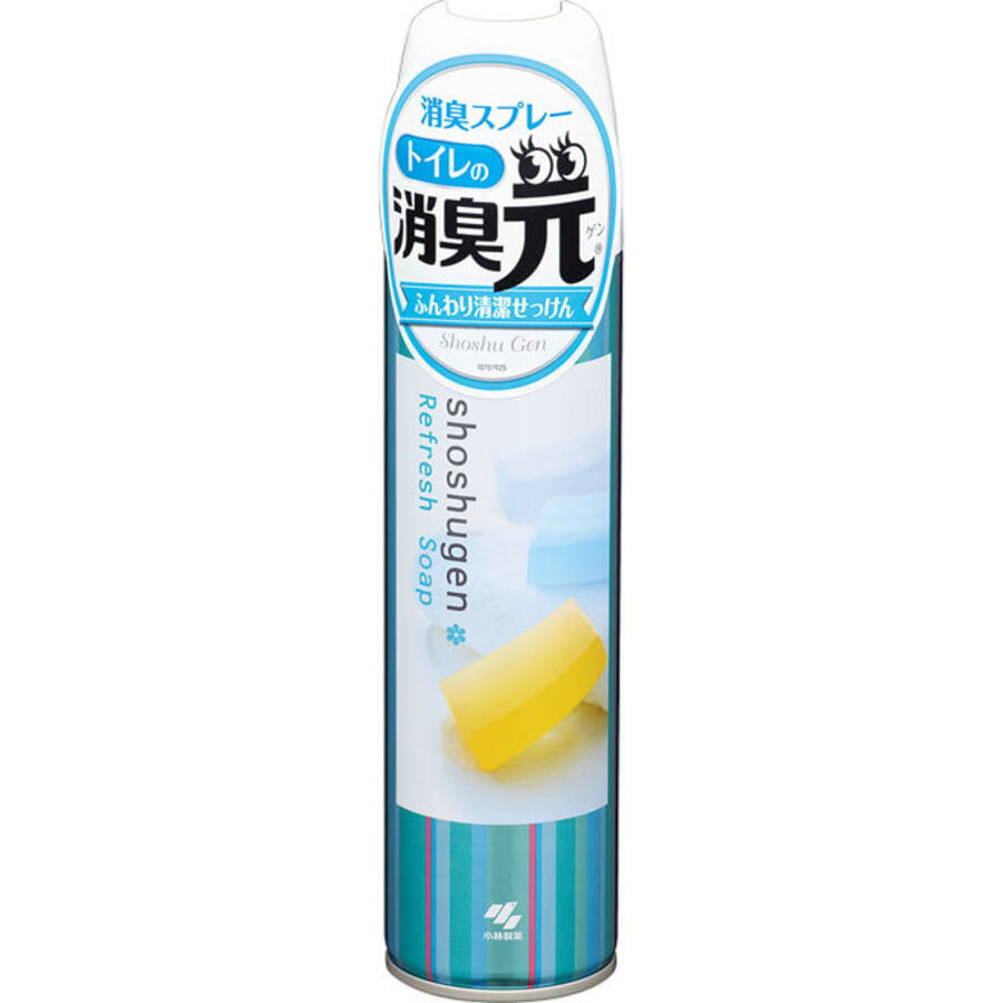 KOBAYASHI Shoshugen Refresh Soap, 280мл. Освежитель-аэрозоль для туалета