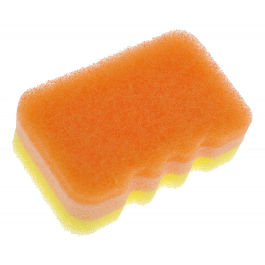 KIKULON Awadasu Sponge Scourer Non Scratch, 4шт Kikulon Губка для посуды трехслойная, с эффектом образования обильной пены, мягкий верхний слой