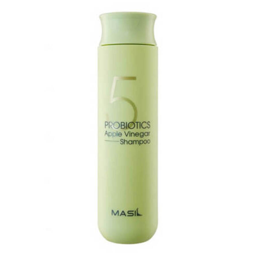 MASIL Masil 5 Probiotics Apple Vinegar Shampoo, 300мл. Masil Шампунь для волос бессульфатный с яблочным уксусом