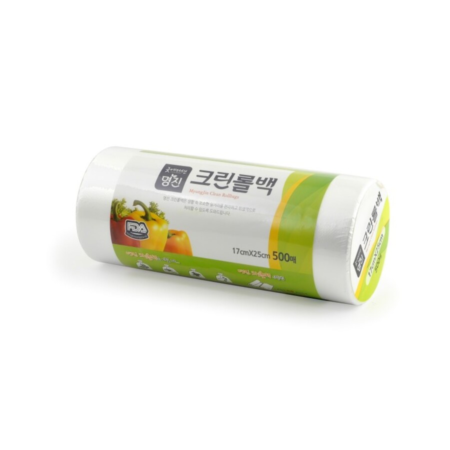 MYUNGJIN Roll Type, 500шт. Пакеты полиэтиленовые пищевые в рулоне 17см*25см