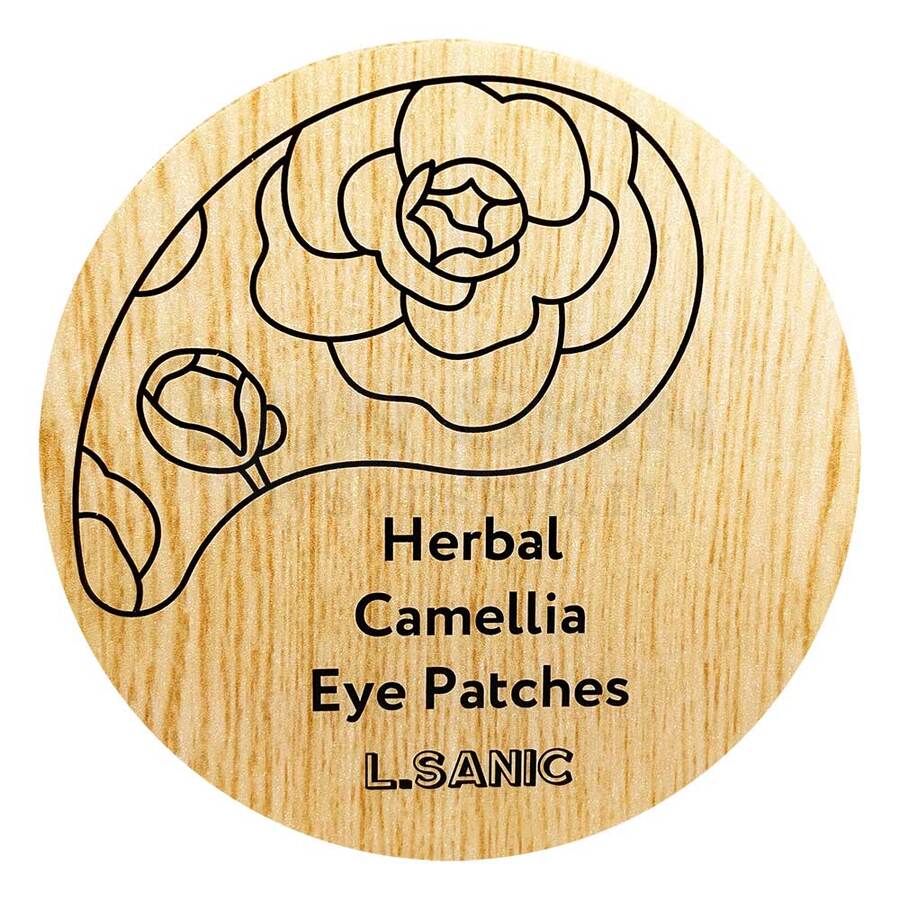 L'SANIC L'Sanic Herbal Camellia Hydrogel Eye Patches, 60шт. Патчи для глаз гидрогелевые с экстрактом камелии