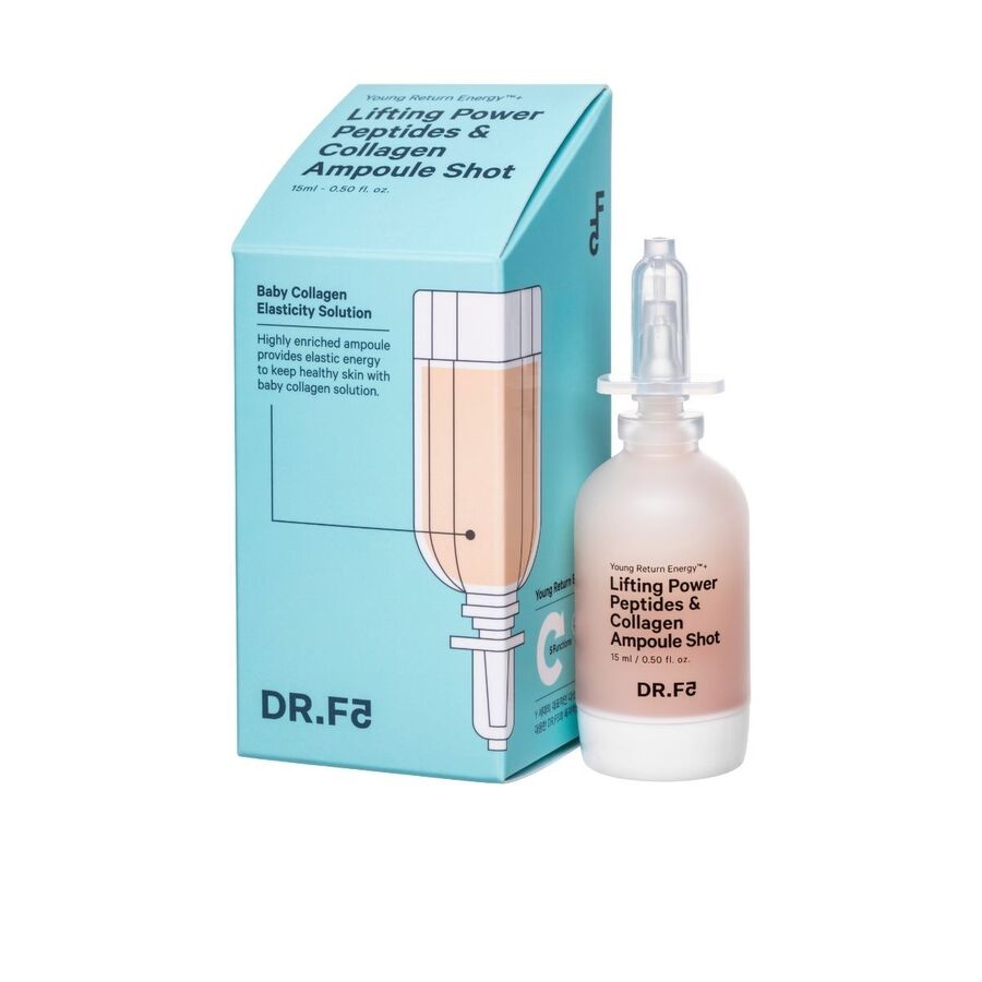 DR.F5 DR.F5 Lifting Power Peptides And Collagen Ampoule Shot, 15мл. DR.F5 Ампула - шот для лица лифтинг с пептидами и коллагеном