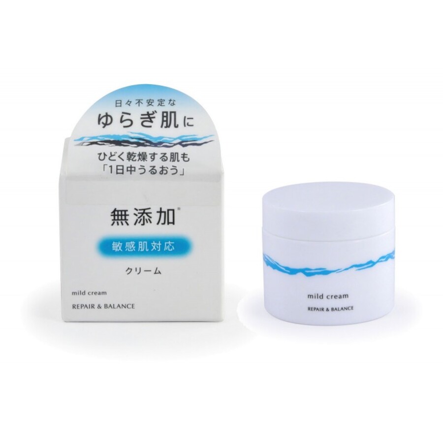 MEISHOKU Meishoku Repair&Balance Mild Cream, 45гр. Крем для чувствительной кожи лица без добавок ”Восстановление и баланс”