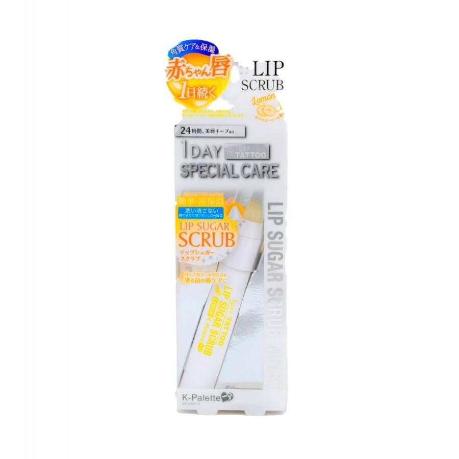 K-PALETTE K-Palette Lip Sugar Scrub Moist Скраб для губ увлажняющий сахарный с ароматом лимона