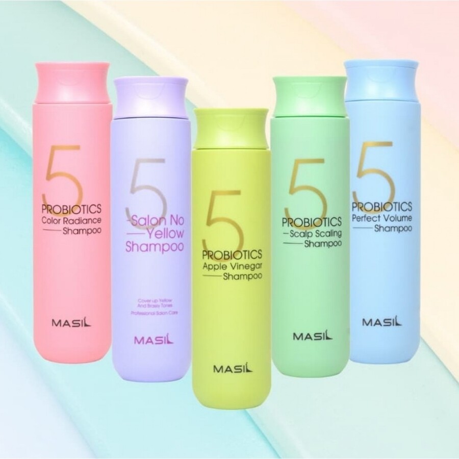 MASIL Masil 5 Probiotics Color Radiance Shampoo, пробник, 8мл. Masil Шампунь для защиты цвета волос с пробиотиками