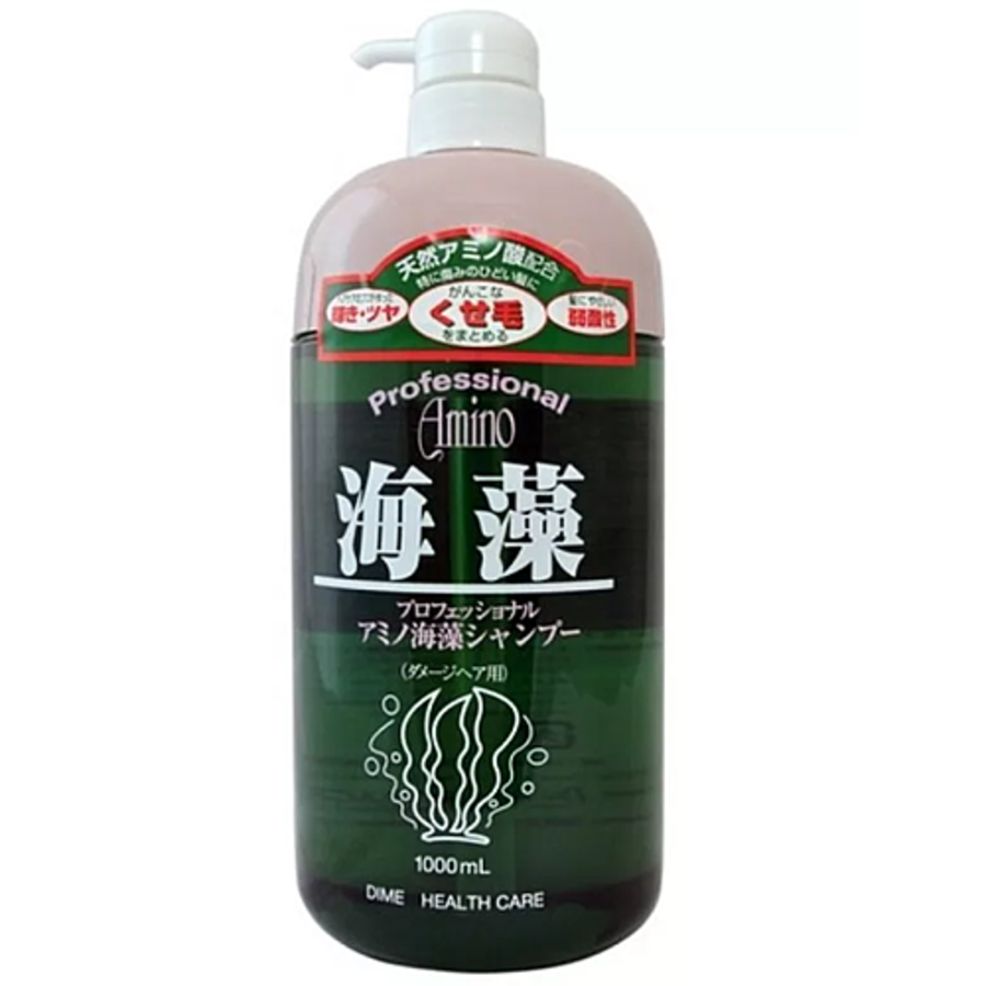 DIME Dime professional amino seaweed ex shampoo, 1000мл. Шампунь - экстра для поврежденных волос