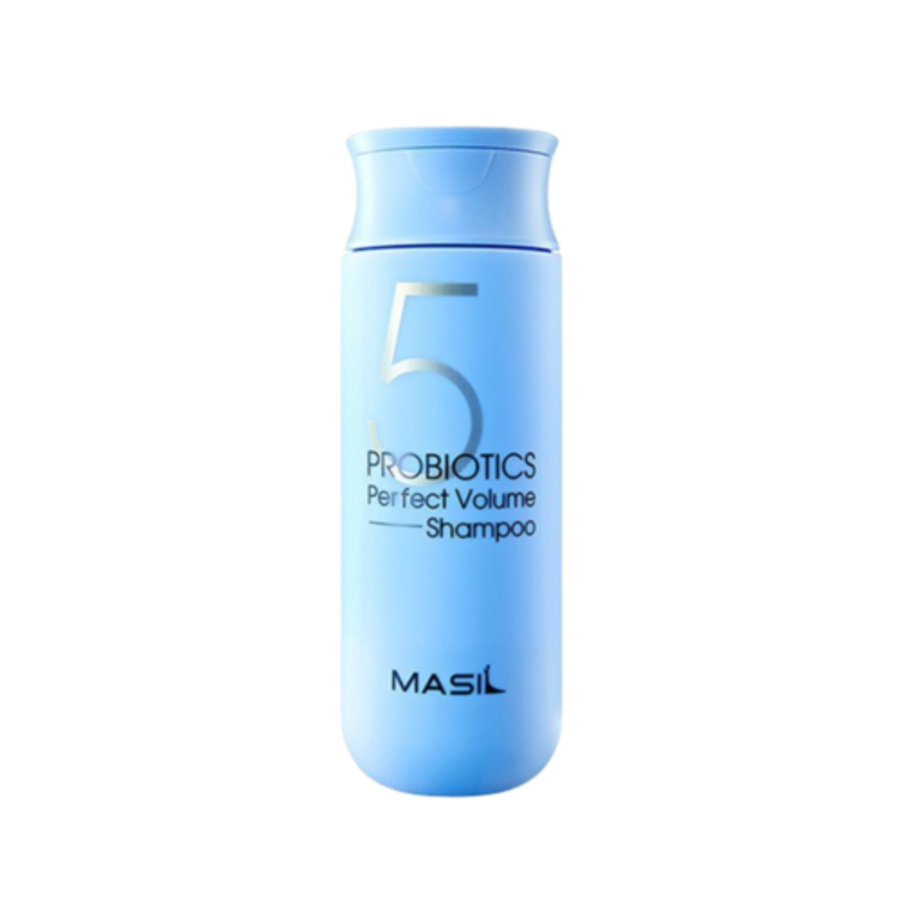 MASIL Masil 5 Probiotics Perpect Volume Shampoo, миниатюра,150мл. Masil Шампунь для объема волос увлажняющий с пробиотиками