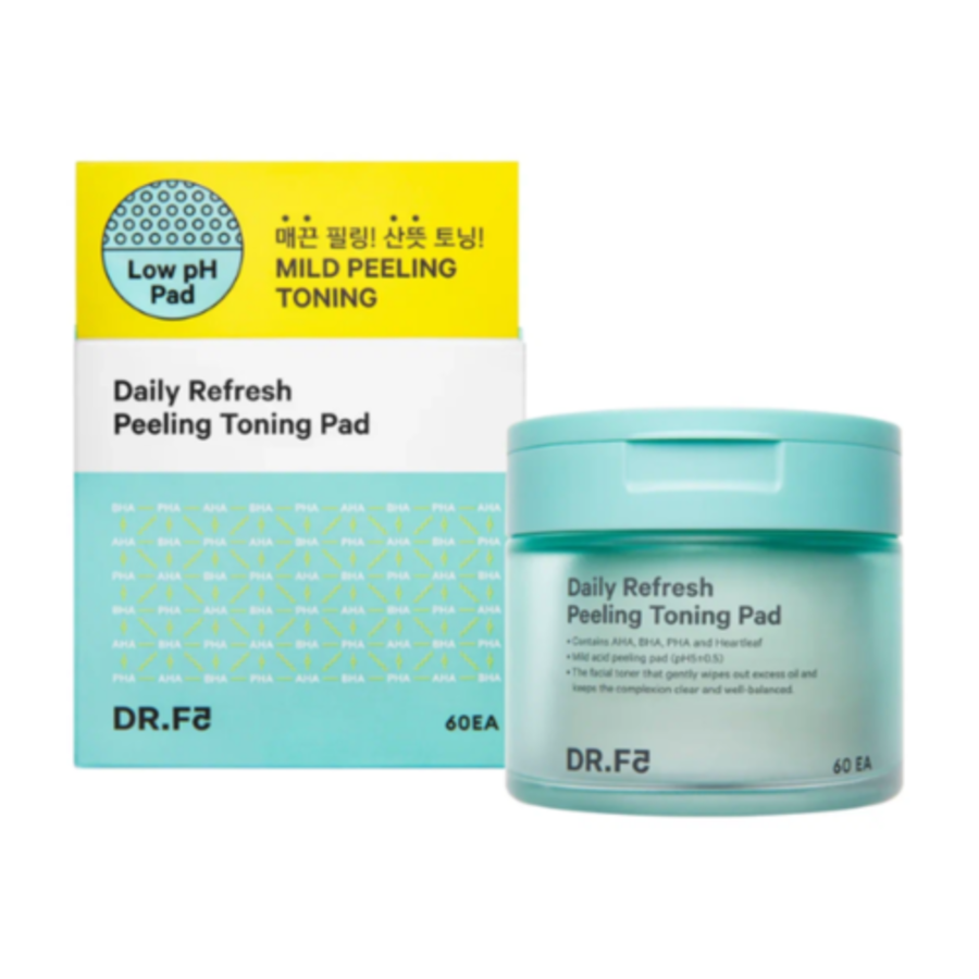 DR.F5 DR.F5 Daily Refresh Peeling Toning Pad, 60шт. DR.F5 Пилинг - пэды для глубокого очищения лица тонизирующие