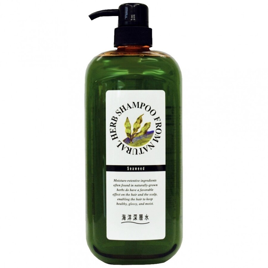 JUNLOVE Natural Herb Shampoo, 1000мл. Junlove Шампунь для сильно поврежденных волос на основе натуральных растительных компонентов с экстрактом бурых водорослей