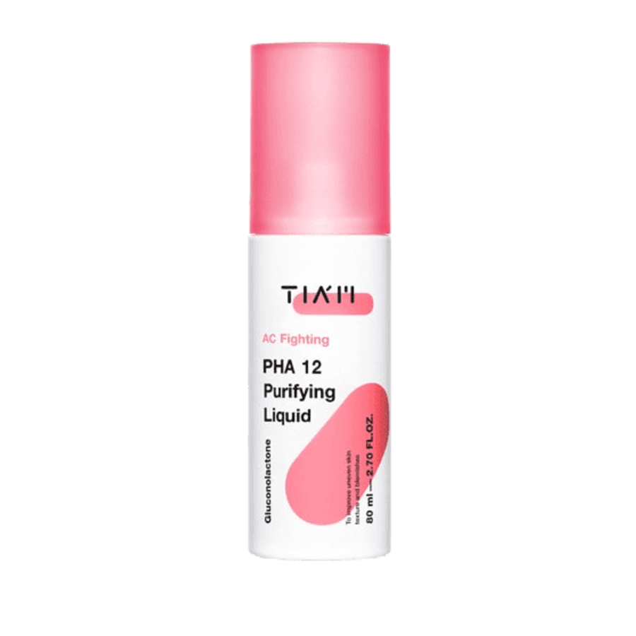TIAM AC Fighting Pha 12 Purifying Liquid, 80мл TIAM Эссенция с пилинг-эффектом для проблемной кожи