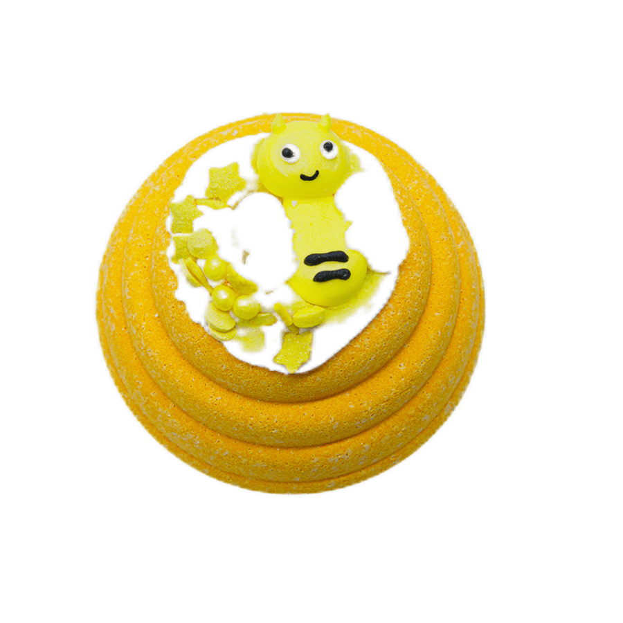BOOM SHOP Аромат сгущёнки и мёда, 250гр. Boom Shop Бомбочка для ванны «Bee Happy»