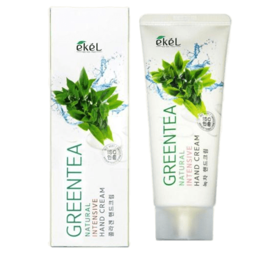 EKEL Hand Cream Intensive Green Tea, 100мл Ekel Крем для рук интенсивный с экстрактом зеленого чая
