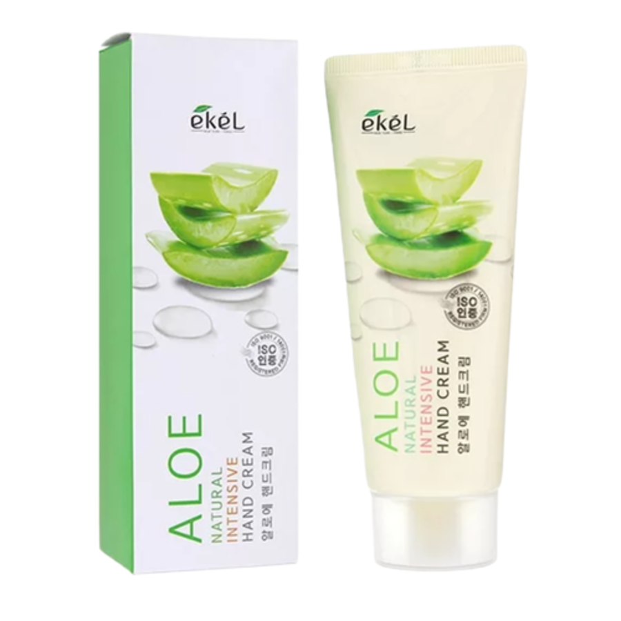 EKEL Aloe Natural Intensive Hand Cream, 100мл Ekel Крем для рук интенсивный с экстрактом алоэ