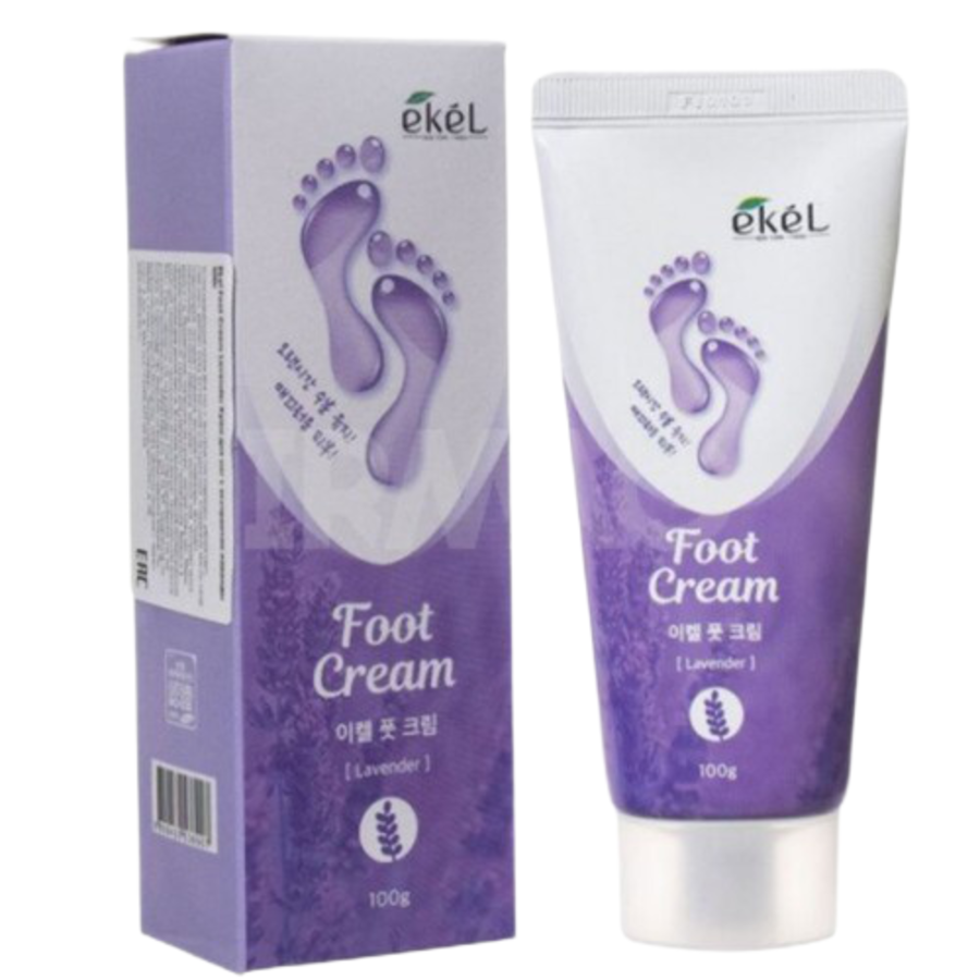 EKEL Foot Cream Lavender, 100г Ekel Крем для ног успокаивающий с экстрактом лаванды
