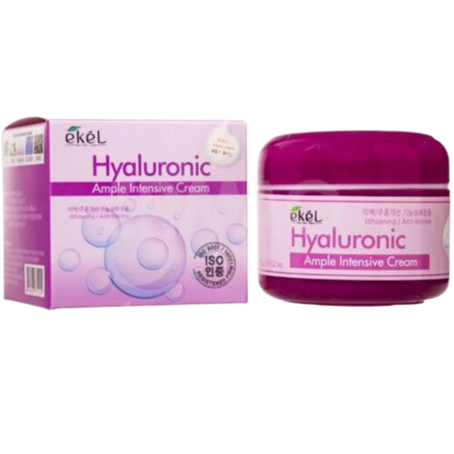 EKEL Ample Intensive Cream Hyaluronic, 100г Ekel Крем для лица с гиалуроновой кислотой