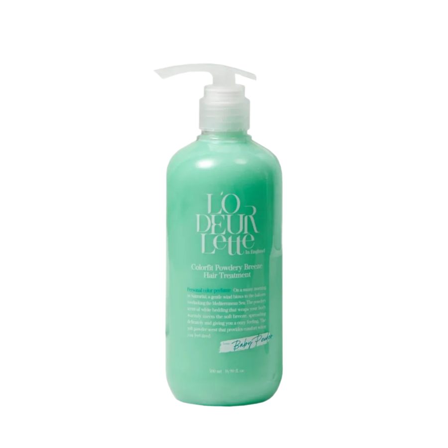 L'ODEURLETTE Colorfit Powdery Breeze Hair Treatment, 500мл L'odeurlette Маска для волос парфюмированная c ароматом бергамота и детской присыпки