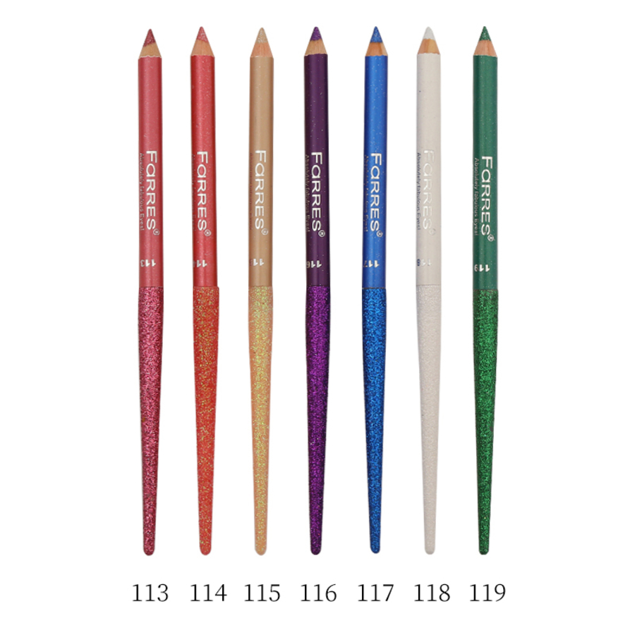 FARRES Glitter Eyeliner Pencil, 0.7г Farres Карандаш для глаз с блестками №115, натуральный