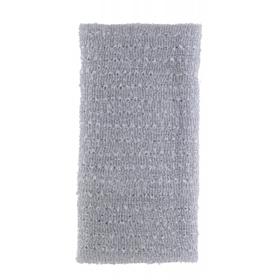 OHE Awayuki Nylon Towel Soft, 28*100см Ohe Мочалка для тела мягкая, серая