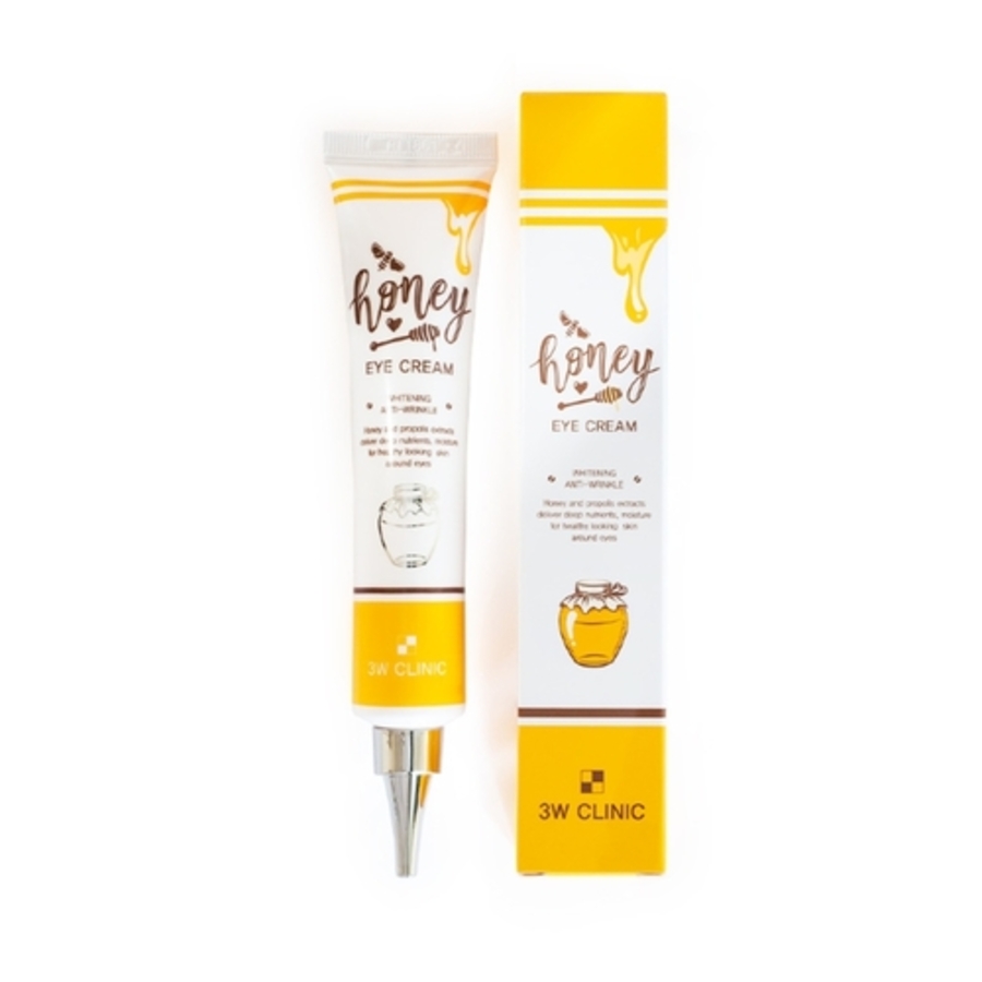 3W CLINIC Honey Eye Cream, 40мл 3W Clinic Крем для глаз питательный с экстрактом меда
