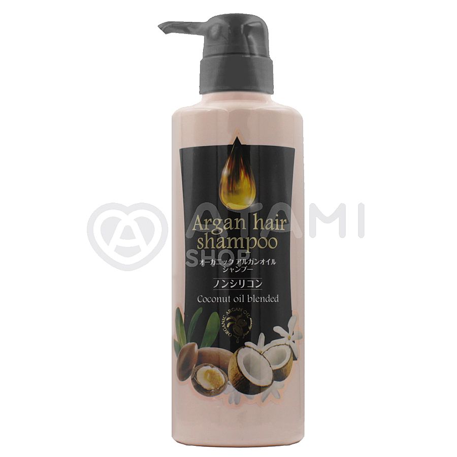 KUROBARA Shampoo Argan Hair Treatment Organic Argan Oil, 450мл. Шампунь для волос с маслом арганы