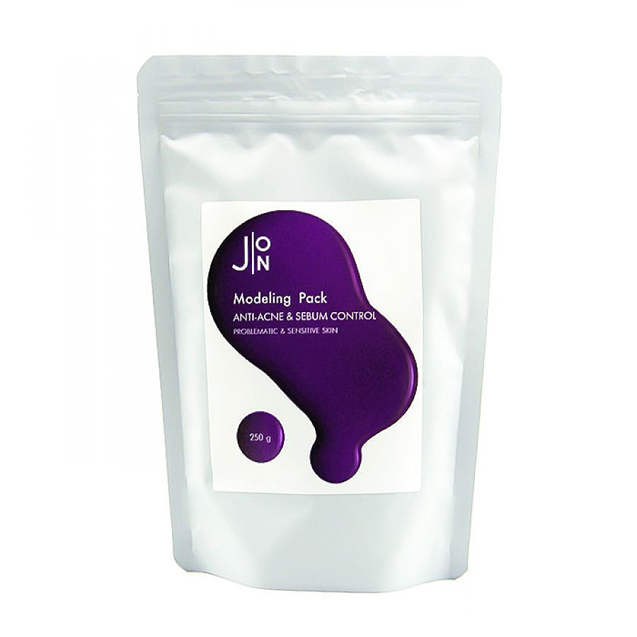 J:ON Anti-Acne & Sebum Control Modeling Pack, 250гр. Маска для лица альгинатная против акне и контроля жирности кожи лица