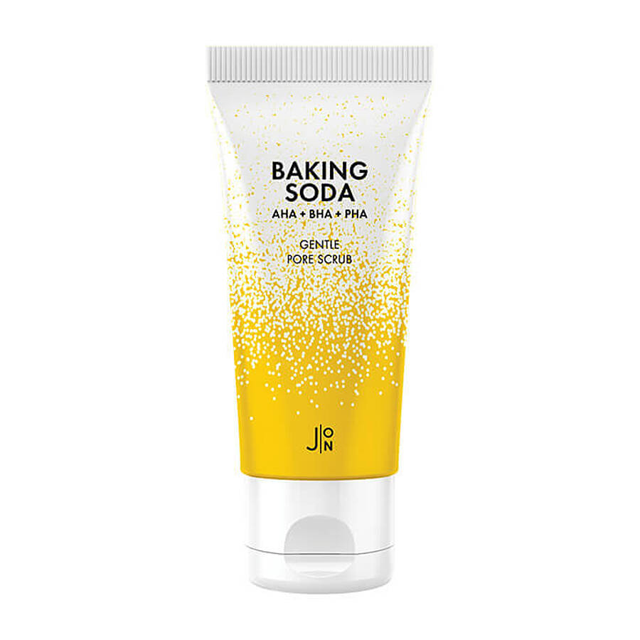 J:ON Baking Soda Gentle Pore Scrub, 50гр. Скраб для лица с содой, кислотами и растительными компонентами