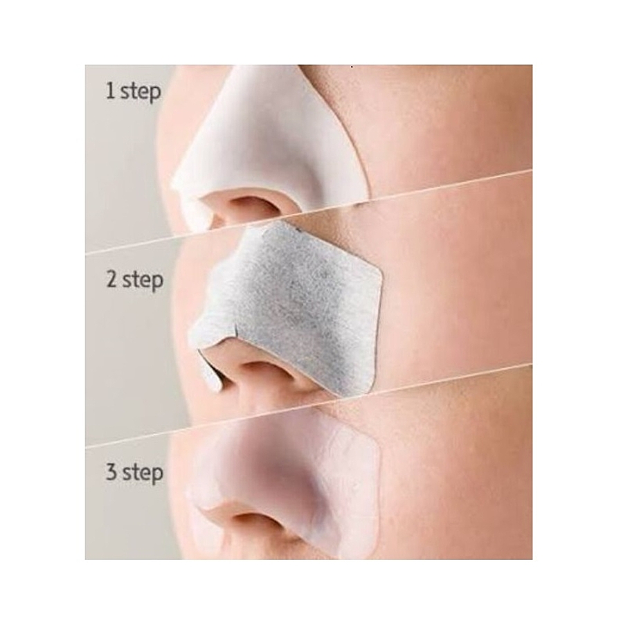 ELIZAVECCA Milky Piggy Black Head Solution 3 Step Nose Strip, 15гр. Набор патчей для удаления чёрных точек