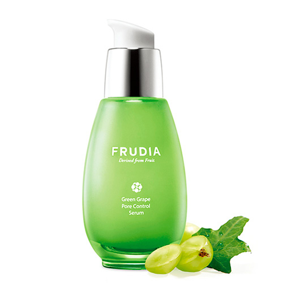 FRUDIA Frudia Green Grape Pore Control Serum, 50мл. Сыворотка для лица себорегулирующая с зелёным виноградом