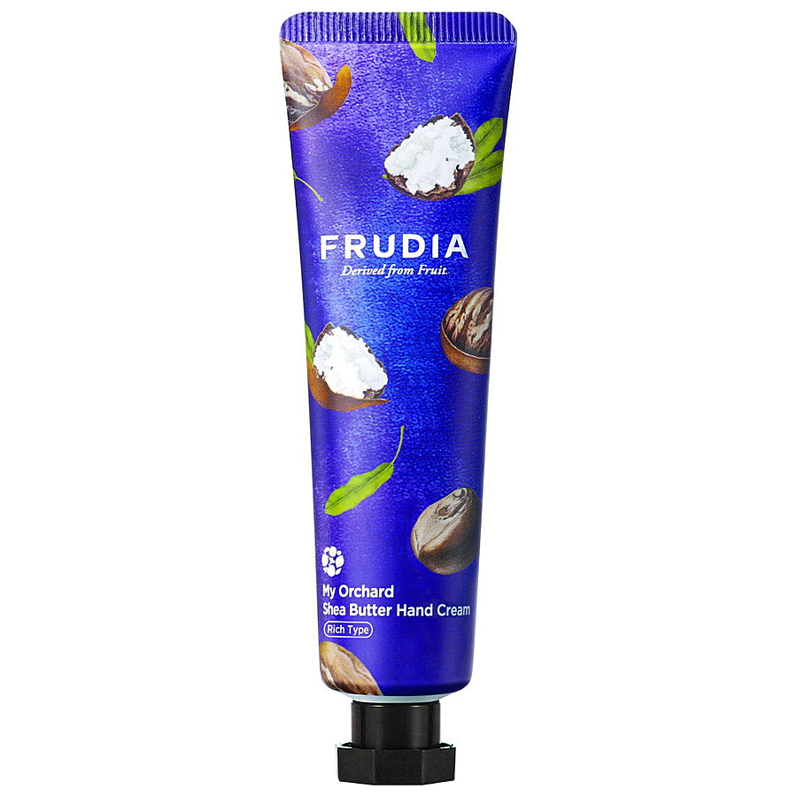 FRUDIA Squeeze Therapy Shea Butter Hand Cream, 30мл. Крем для рук ароматизированный с маслом ши