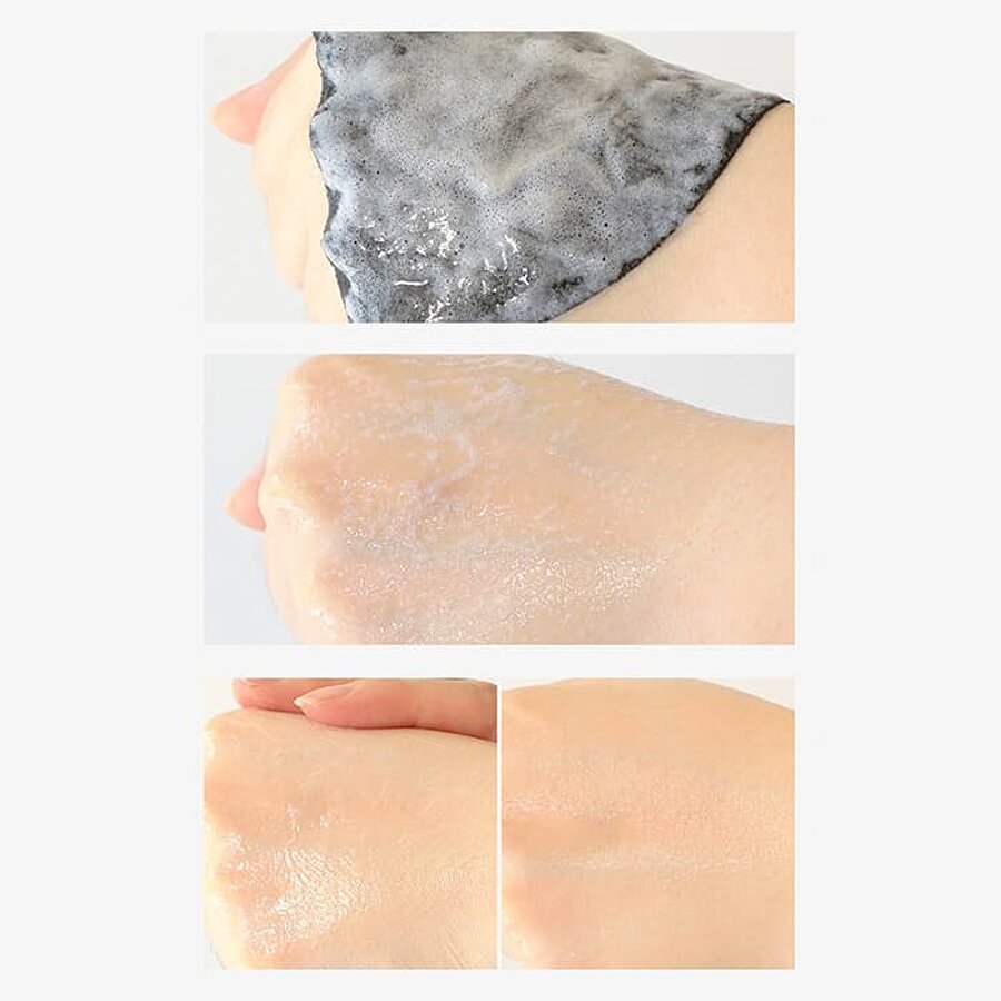 ELIZAVECCA Black Solution Bubble Serum Mask Pack, 28мл. Маска для лица тканевая пузырьковая