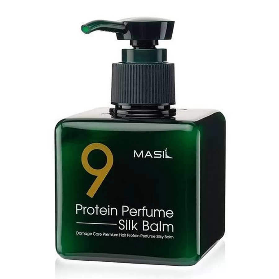 MASIL 9 Protein Perfume Silk Balm, 180мл. Бальзам для восстановления волос несмываемый с протеинами