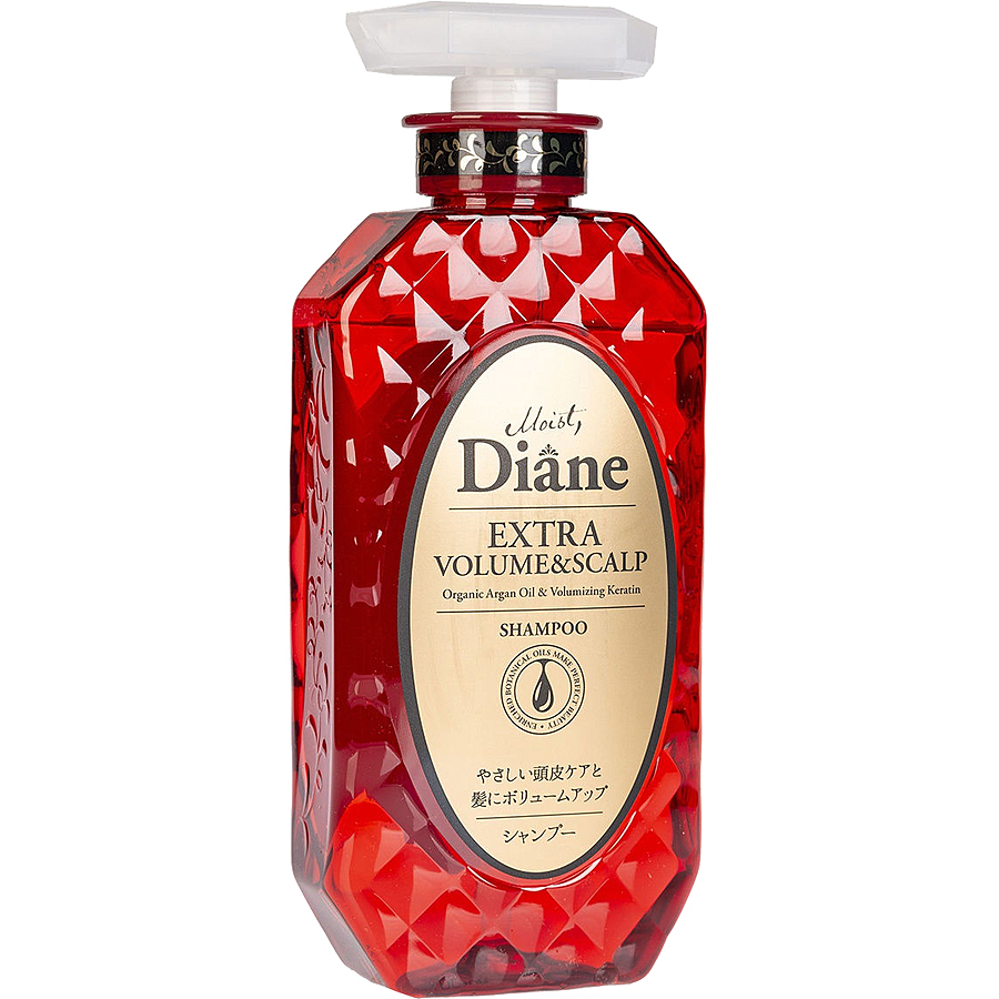 MOIST DIANE Perfect Beauty Extra Volume & Scalp Shampoo, 450мл. Шампунь для объёма волос кератиновый с Q10