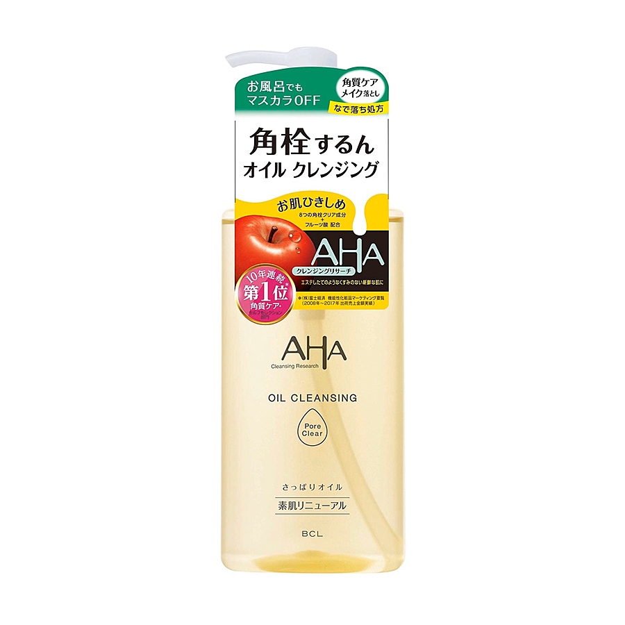 BCL AHA Cleansing Oil, 200мл. Масло гидрофильное для нормальной и комбинированной кожи с AHA кислотами