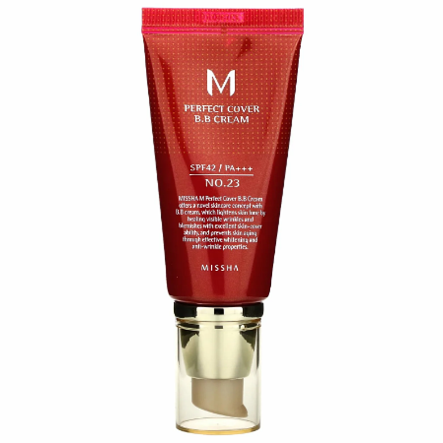 MISSHA Missha ББ-крем для лица #23тон M Perfect Cover BB Cream SPF42 PA ...