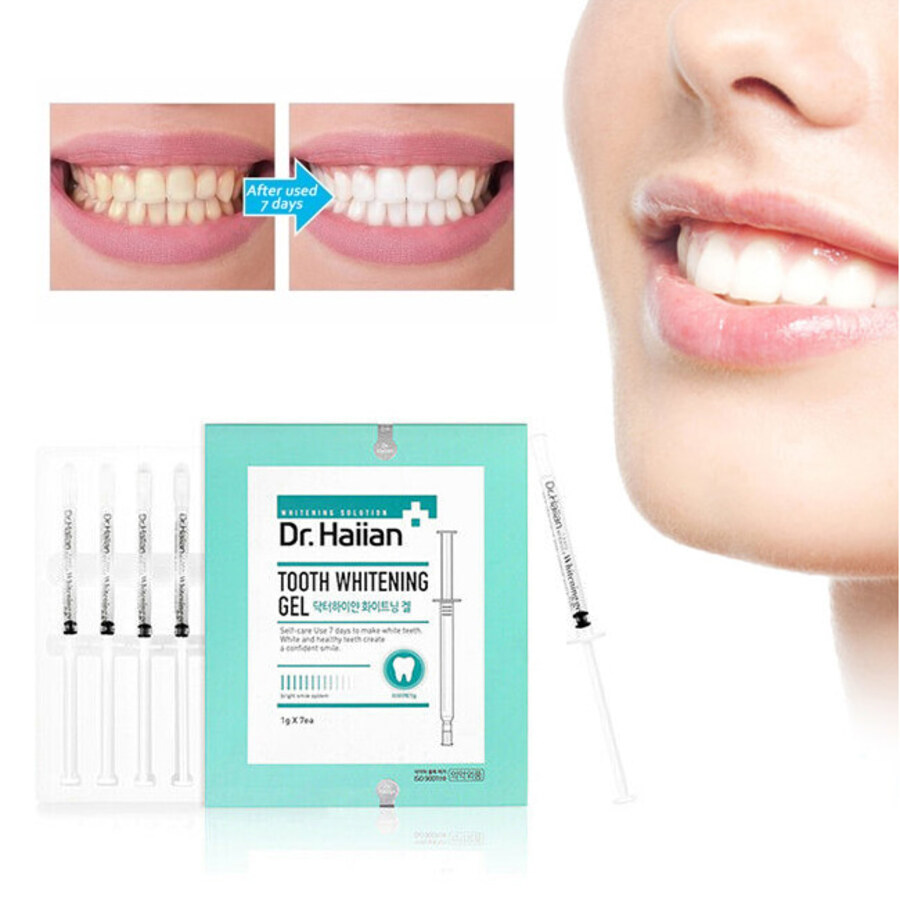 DR.HAIIAN Miracle Tooth Whitening Gel, 1г.*7шт. Недельный курс для отбеливания зубов