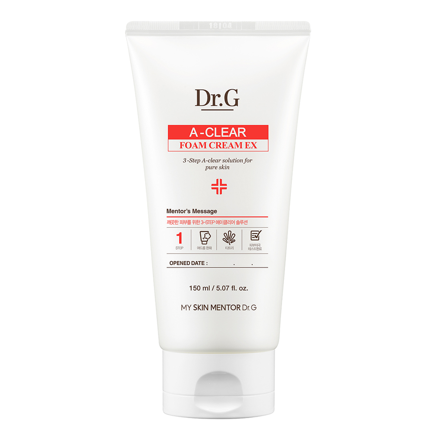 DR.G A-Clear Foam Cream Ex, 150мл. Пенка-крем для умывания против несовершенств кожи