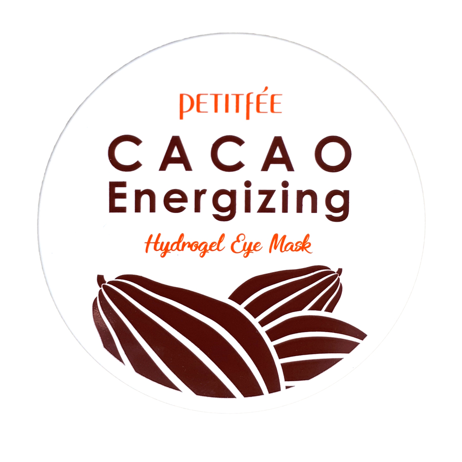 PETITFEE Petitfee Cacao Energizing Hydrogel Eye Patch, 60шт. Патчи для глаз гидрогелевые многофункциональные с экстрактом какао