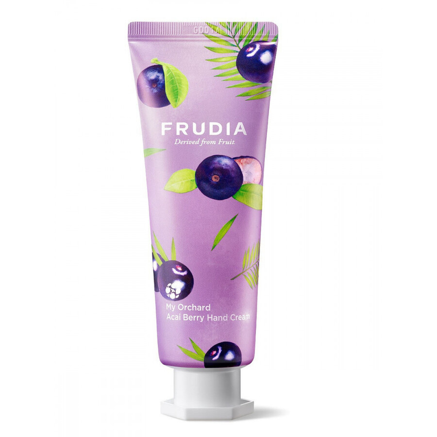 FRUDIA Squeeze Therapy Acai Berry Hand Cream, 80гр. Крем для рук ароматизированный c ягодами асаи