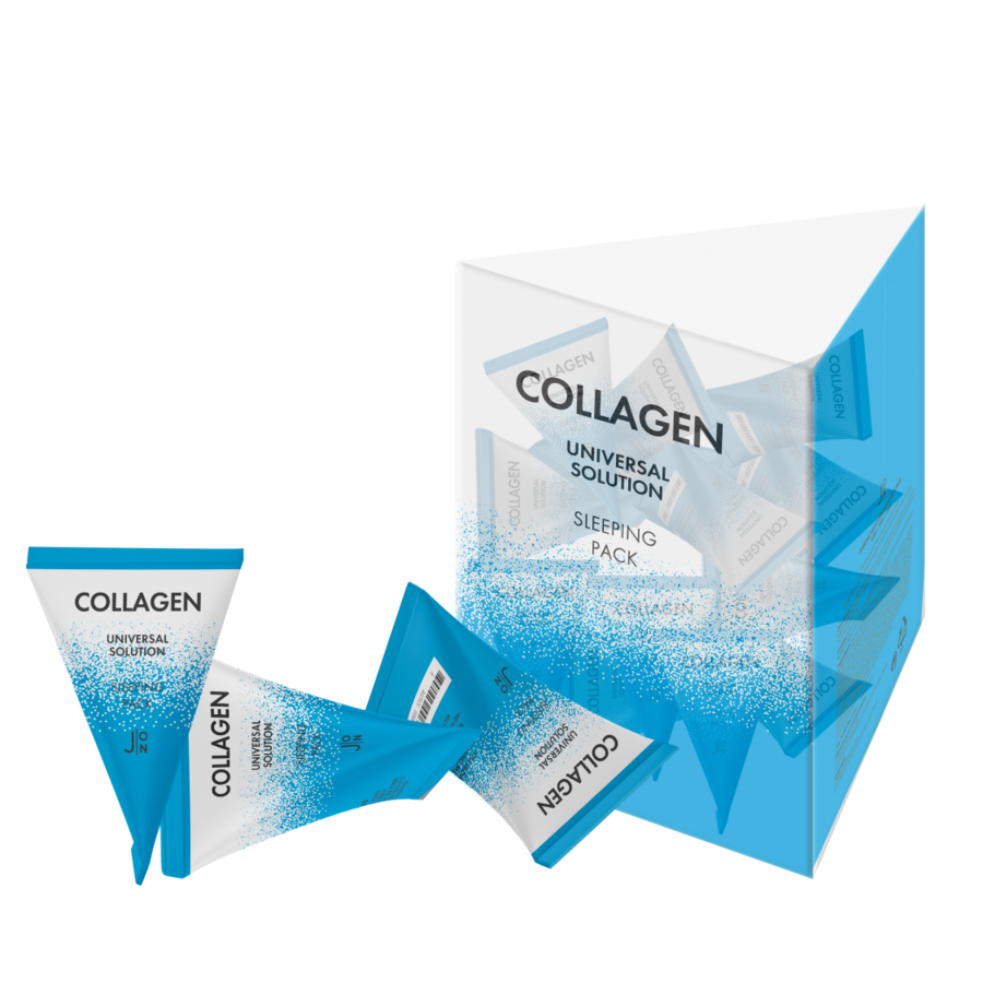 J:ON Collagen Universal Solution Sleeping Pack, 20шт. J:ON Маска для лица ночная с коллагеном