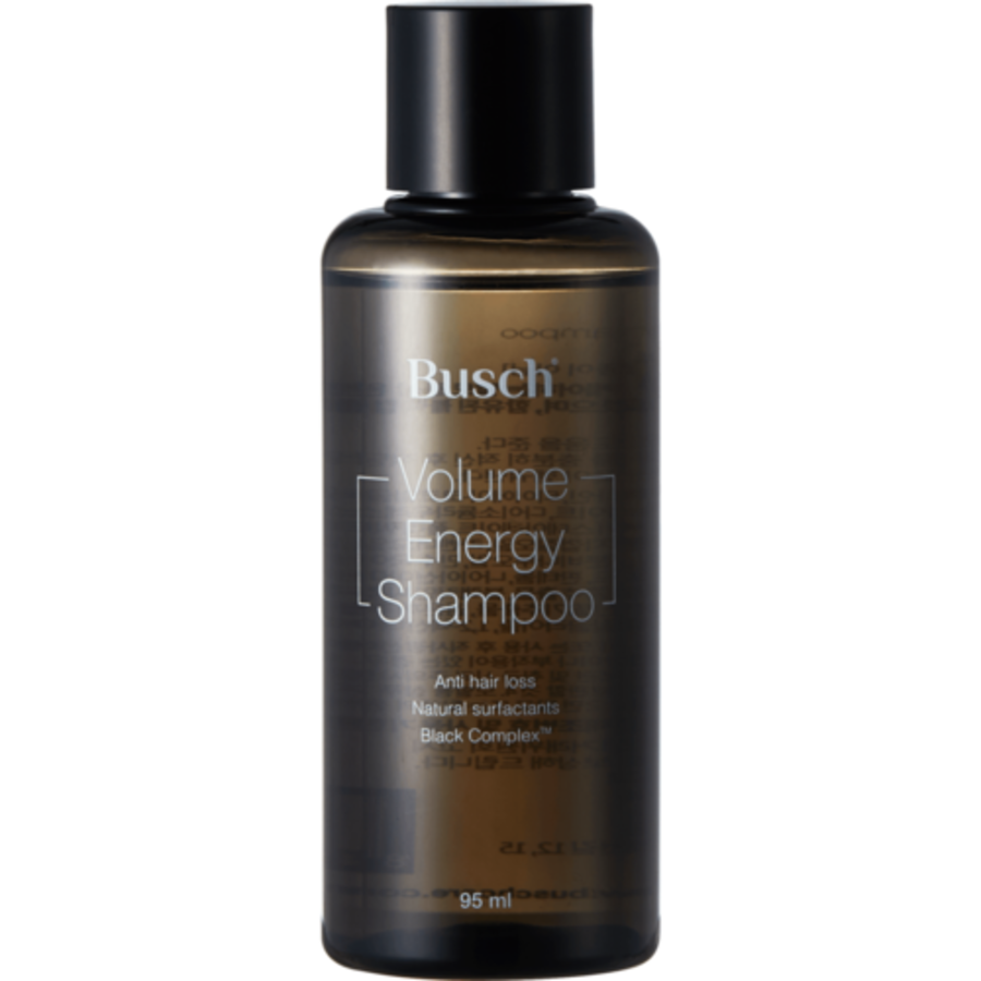 BUSCH Volume Energy Shampoo, 95мл. Шампунь против выпадения волос в дорожной версии