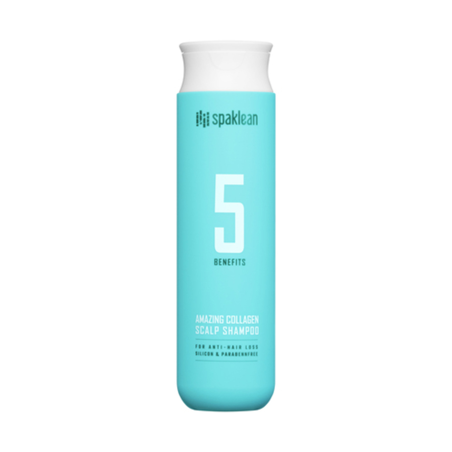 SPAKLEAN Spaklean Amazing Collagen Scalp Shampoo, 300мл. Шампунь для волос и кожи головы с коллагеном