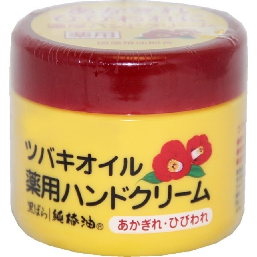 KUROBARA Tsubaki Oil, 80гр. Крем для рук увлажняющий с маслом камелии