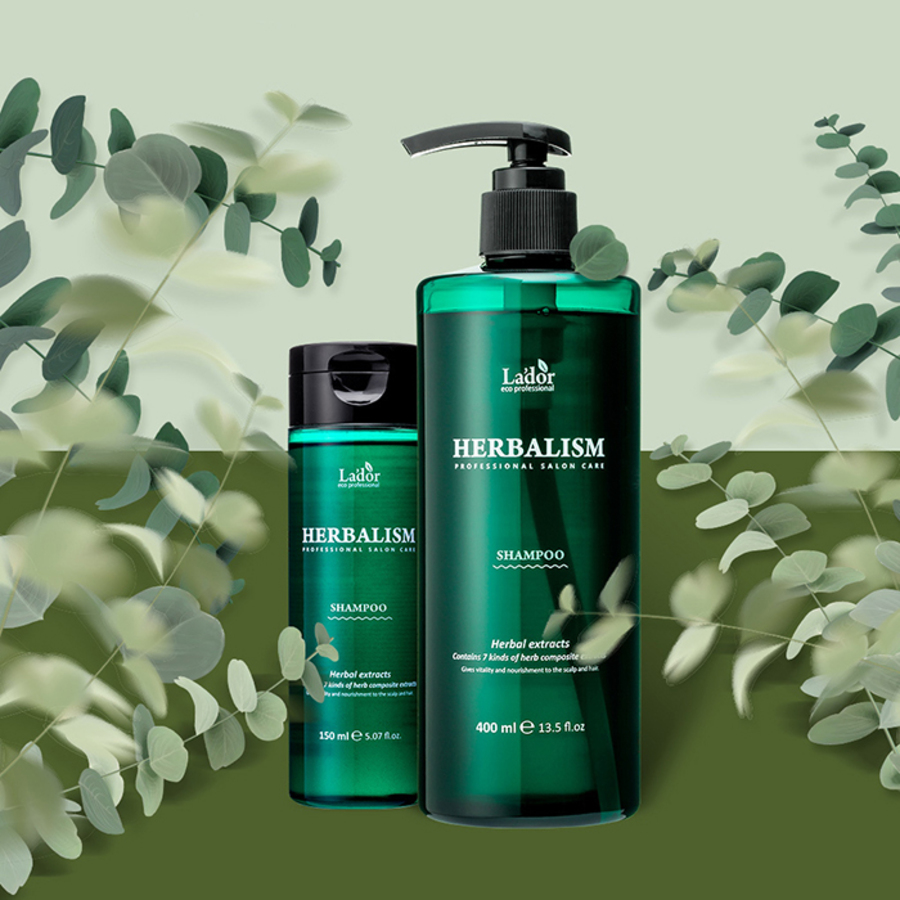 LA'DOR Herbalism Shampoo, 400мл. Шампунь с травяными экстрактами против выпадения волос