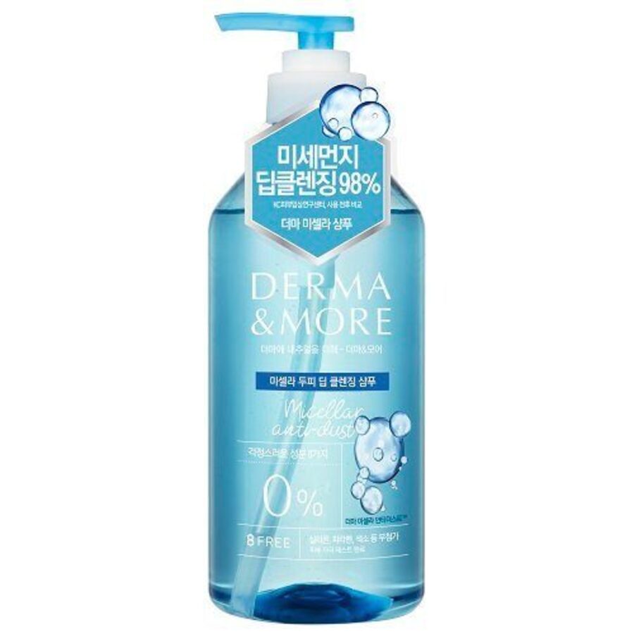 KERASYS Derma & More Micellar Anti Dust Scalp Shampoo, 600мл. Шампунь для волос мицеллярный